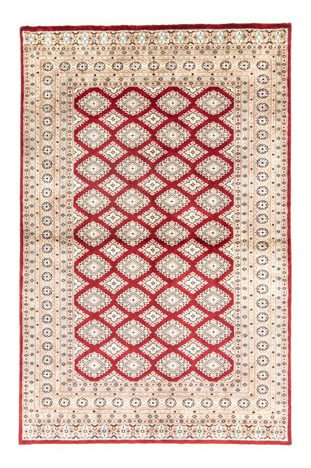 Tappeto Pakistani - 198 x 136 cm - rosso