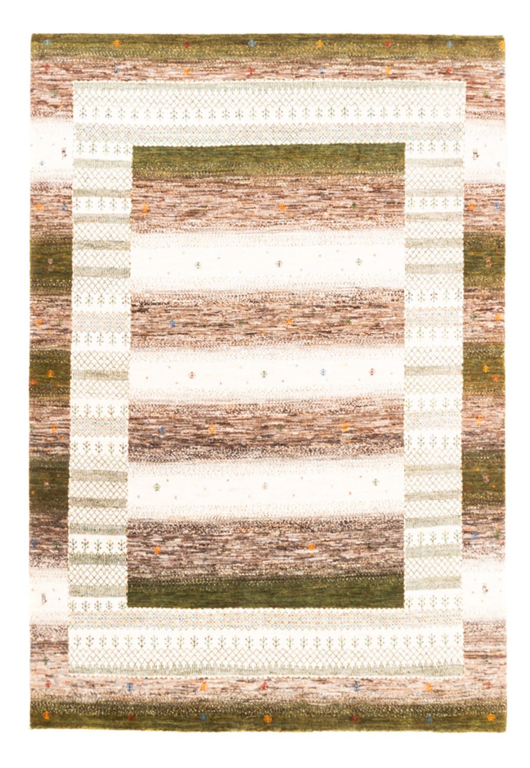 Tappeto Gabbeh - Loribaft Persero - 239 x 172 cm - naturale