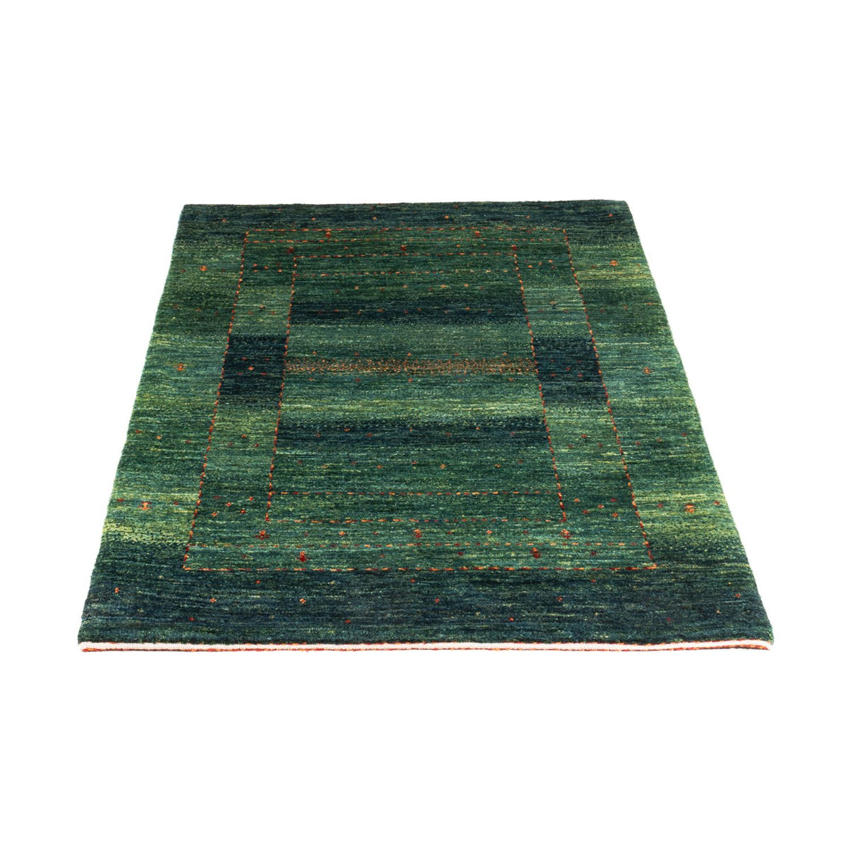 Tappeto Gabbeh - Loribaft Persero - 129 x 82 cm - verde