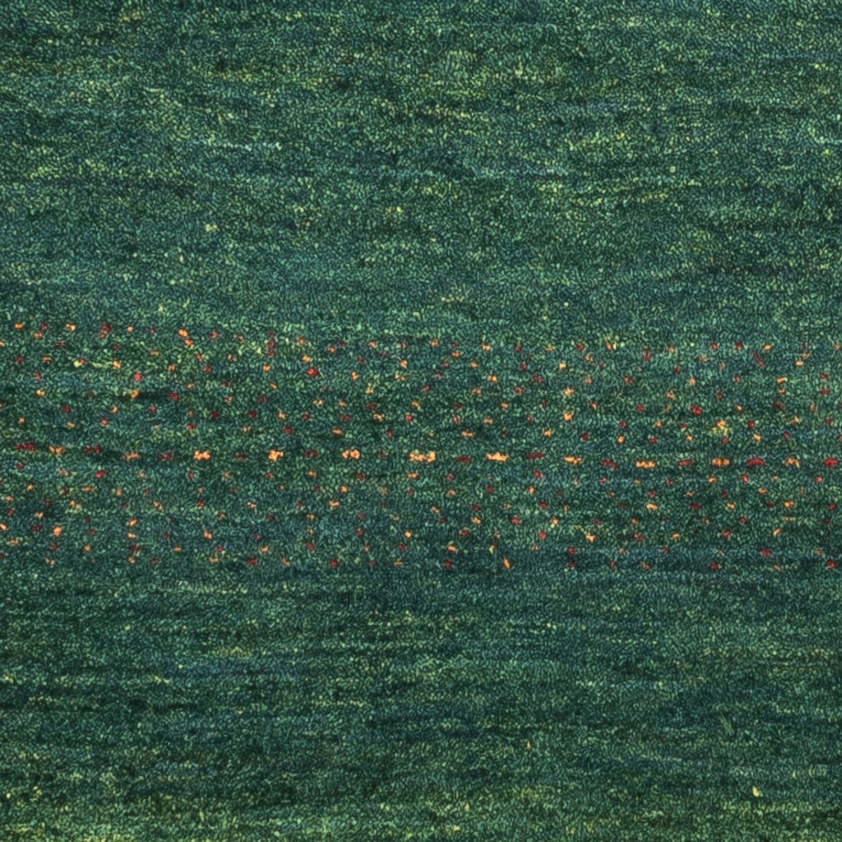 Tappeto Gabbeh - Loribaft Persero - 126 x 78 cm - verde