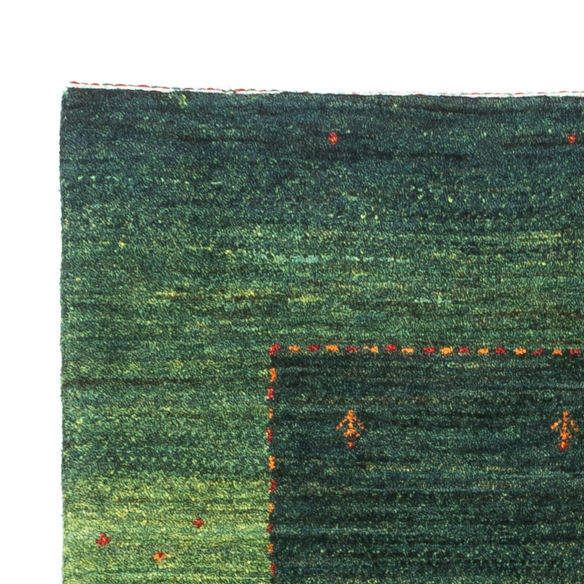 Tappeto Gabbeh - Loribaft Persero - 128 x 80 cm - verde