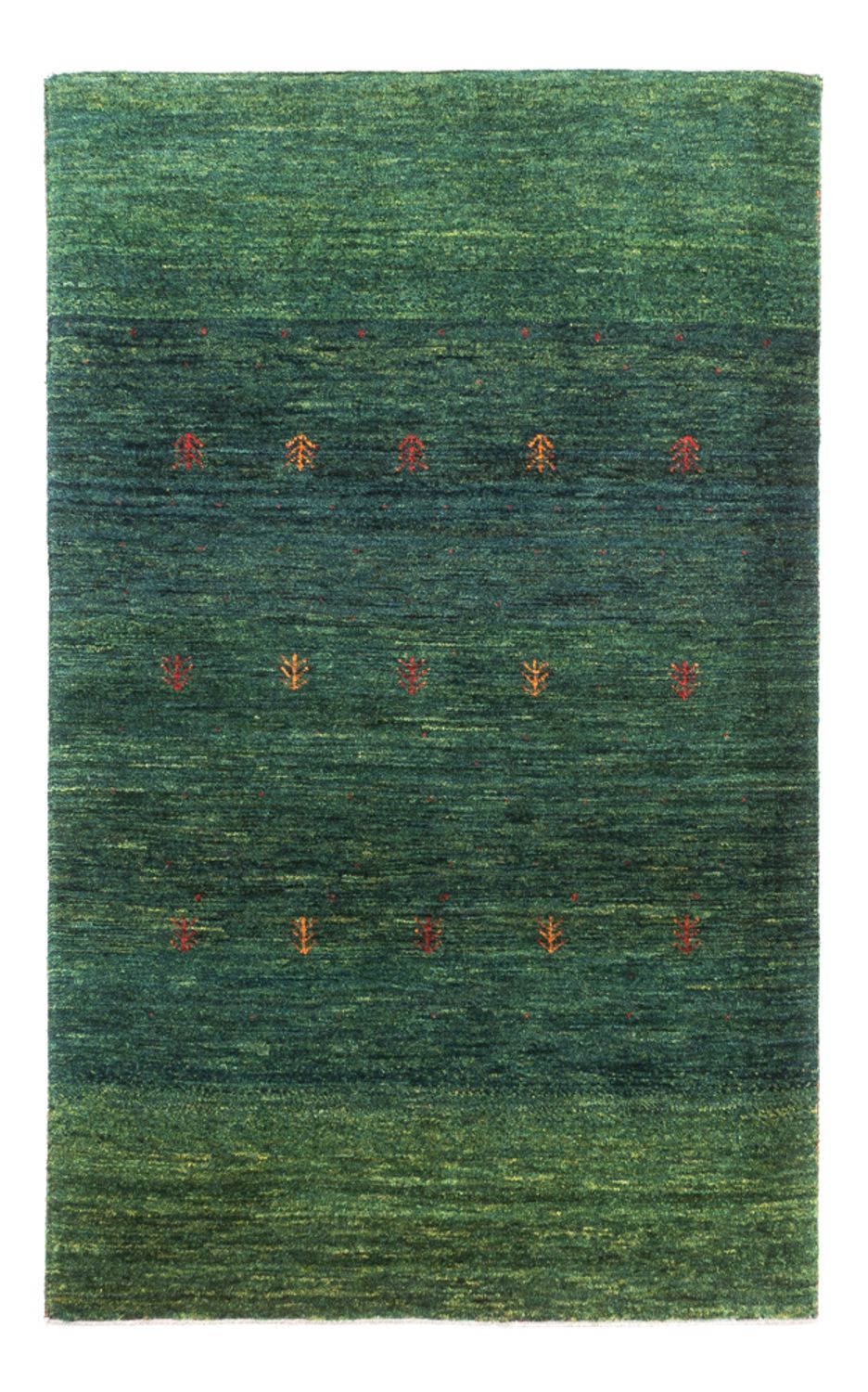 Tappeto Gabbeh - Loribaft Persero - 136 x 87 cm - verde