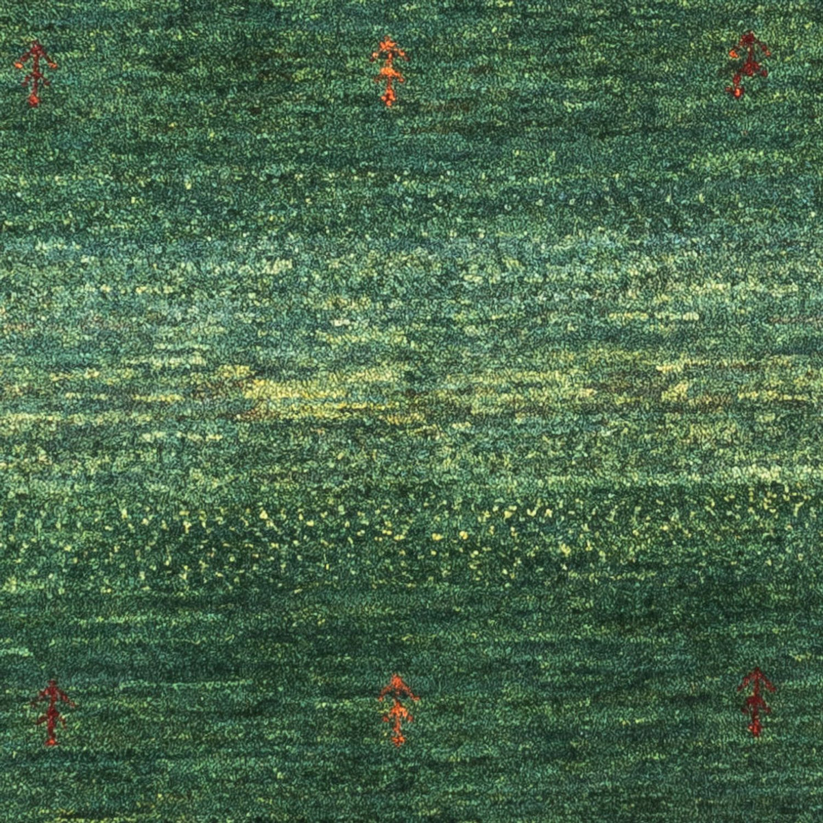 Tappeto Gabbeh - Loribaft Persero - 120 x 80 cm - verde
