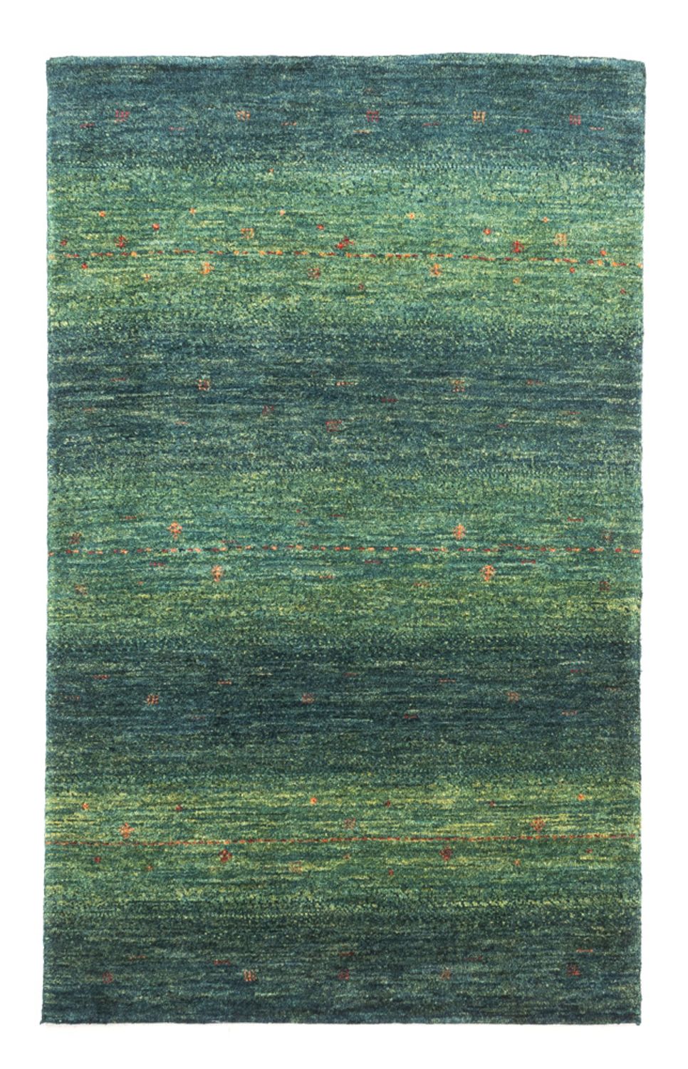 Tappeto Gabbeh - Loribaft Persero - 123 x 78 cm - verde