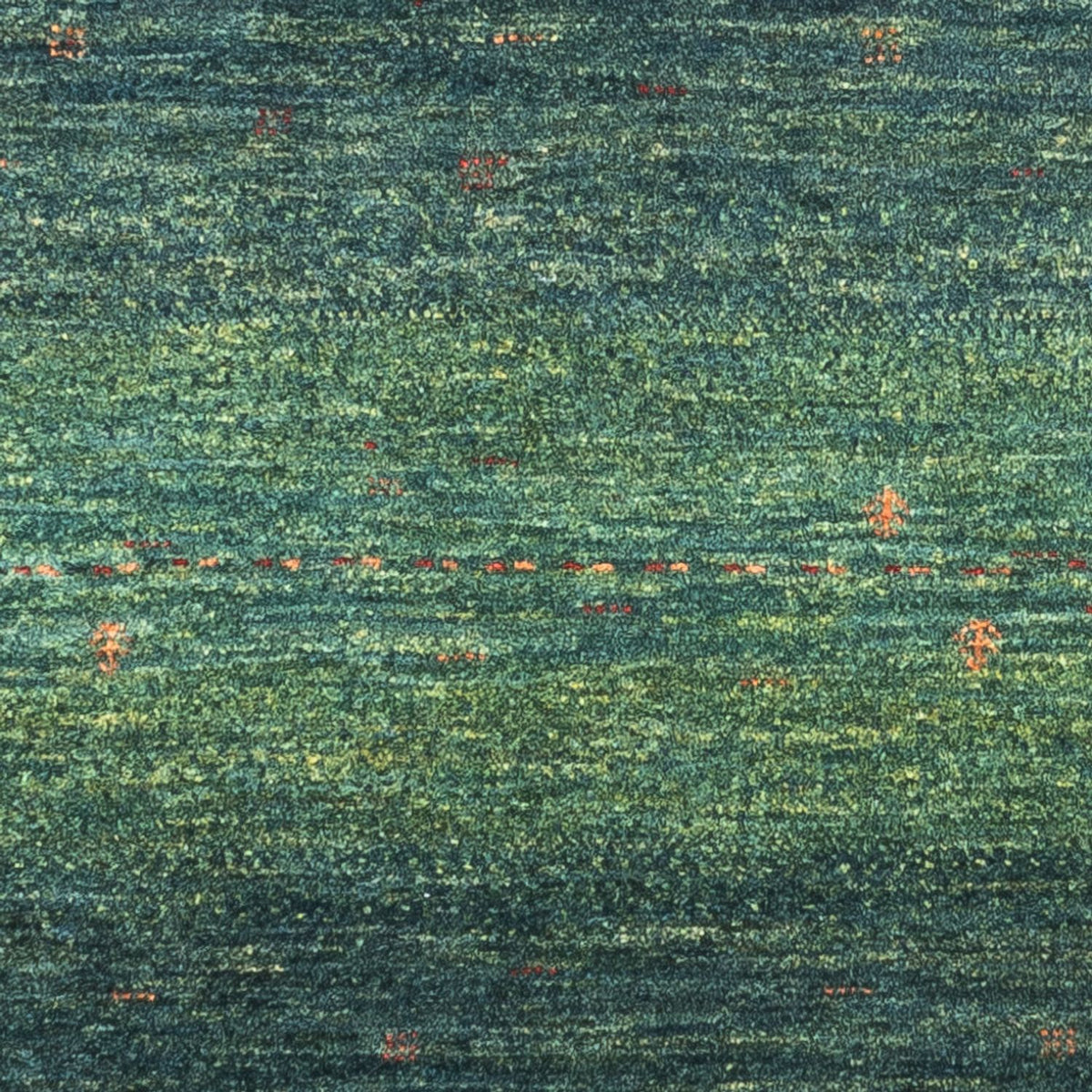 Tappeto Gabbeh - Loribaft Persero - 123 x 78 cm - verde