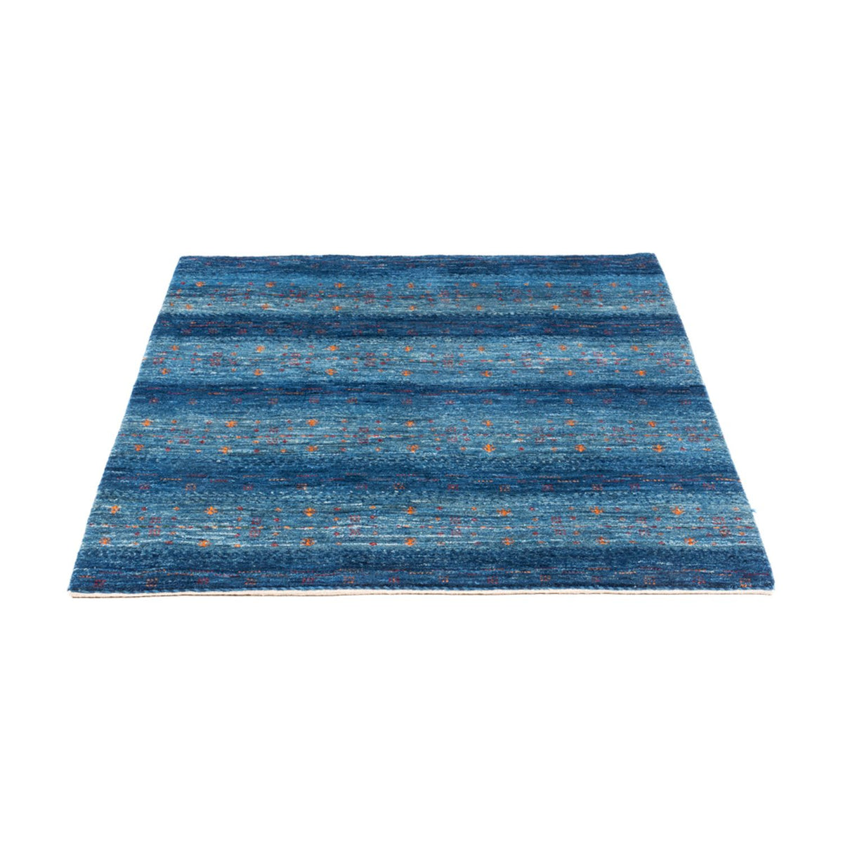 Tappeto Gabbeh - Loribaft Persero - 112 x 100 cm - blu