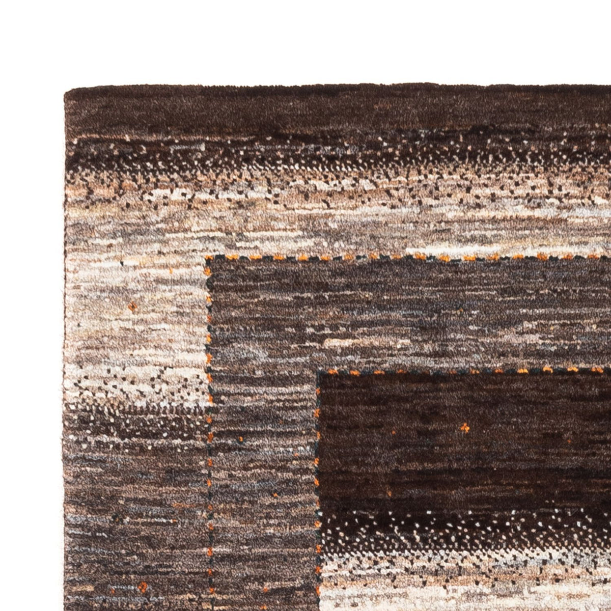 Tappeto Gabbeh - Loribaft Persero - 123 x 84 cm - grigio