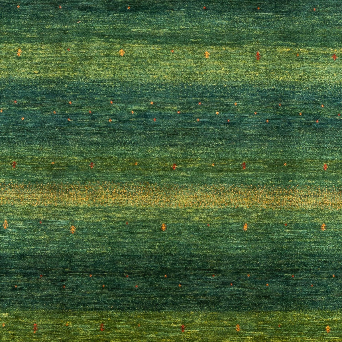 Tappeto Gabbeh - Loribaft Persero - 314 x 233 cm - verde