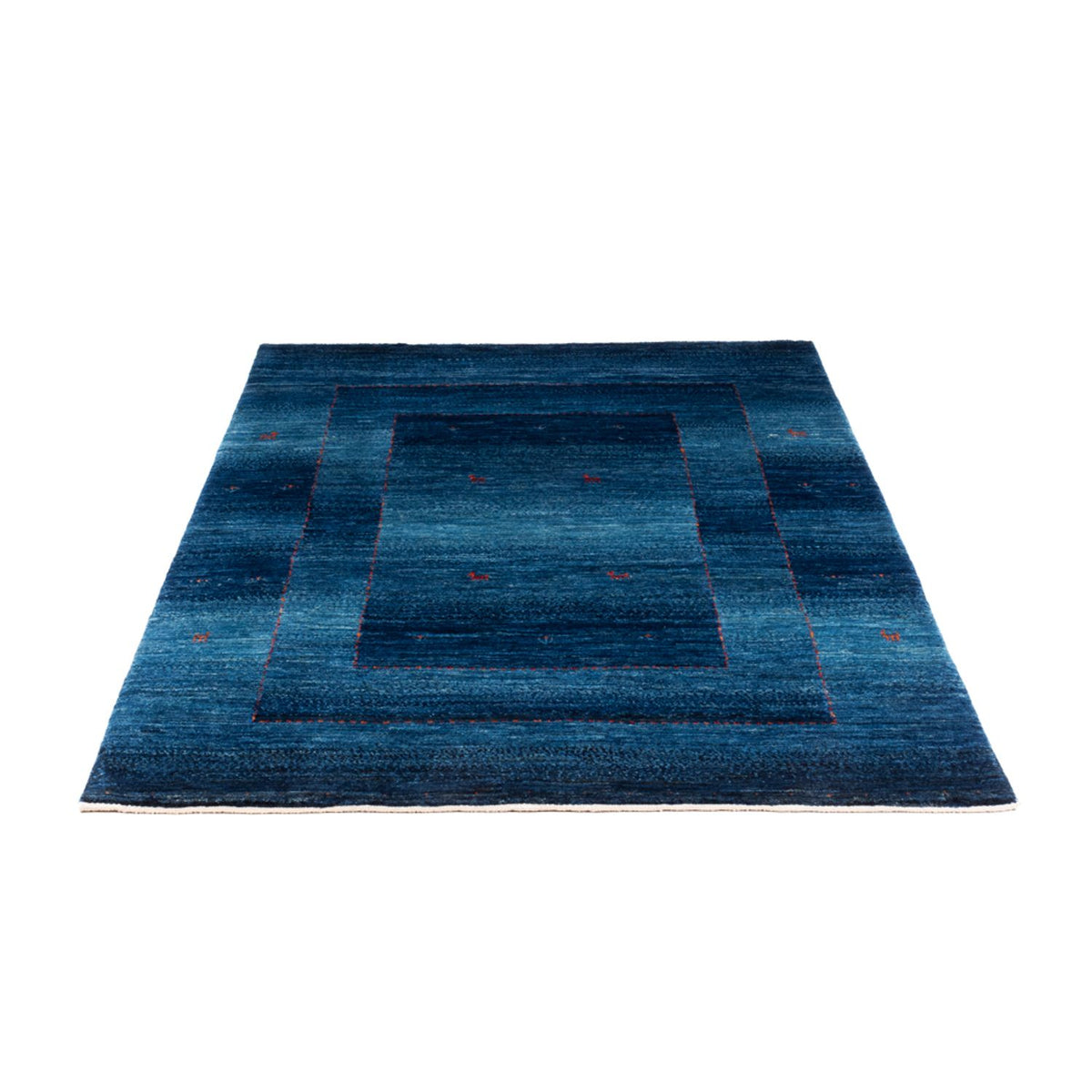 Tappeto Gabbeh - Loribaft Persero - 181 x 128 cm - blu