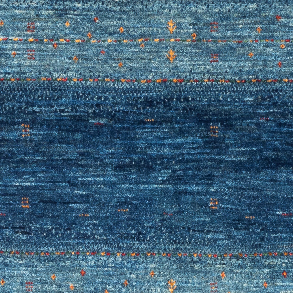 Tappeto Gabbeh - Loribaft Persero - 135 x 82 cm - blu