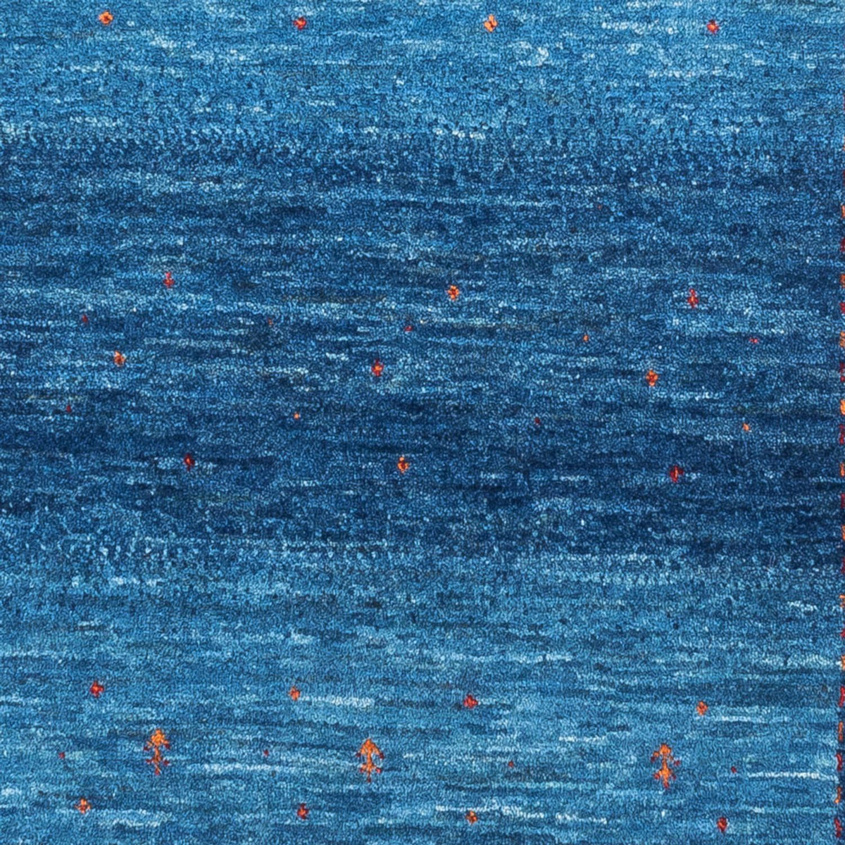 Tappeto Gabbeh - Loribaft Persero - 135 x 93 cm - blu