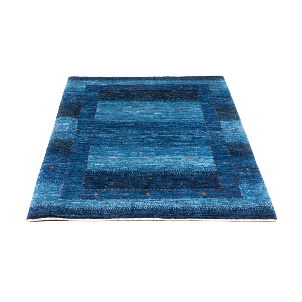 Tappeto Gabbeh - Loribaft Persero - 135 x 93 cm - blu
