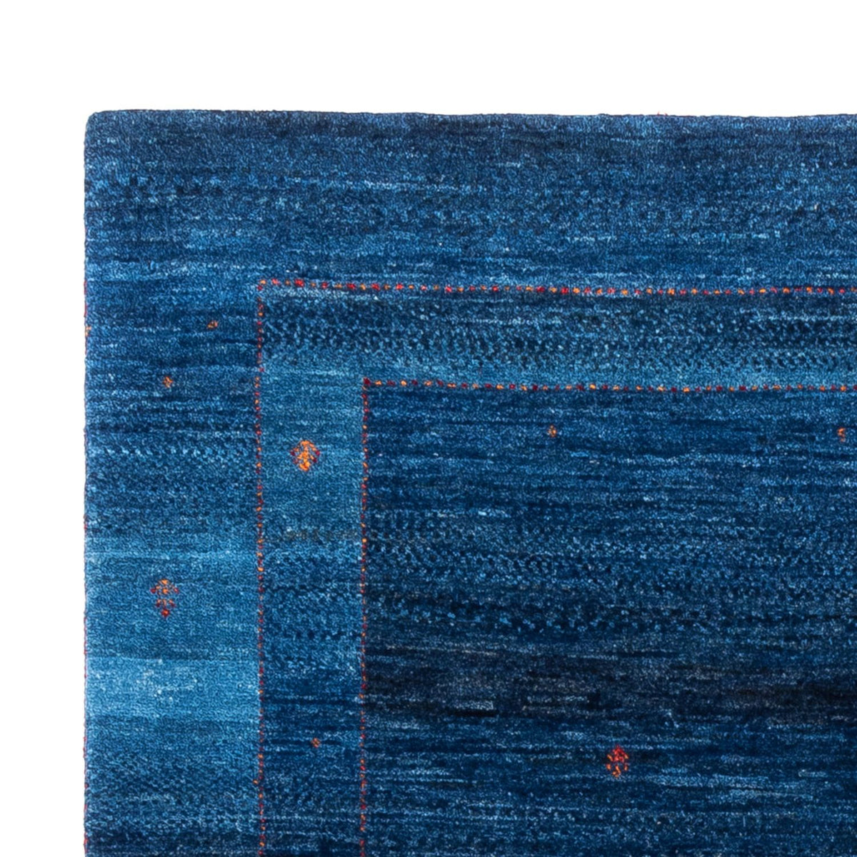 Tappeto Gabbeh - Loribaft Persero - 164 x 116 cm - blu