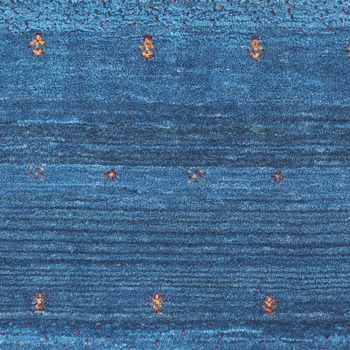 Tappeto Gabbeh - Loribaft Persero - 60 x 55 cm - blu