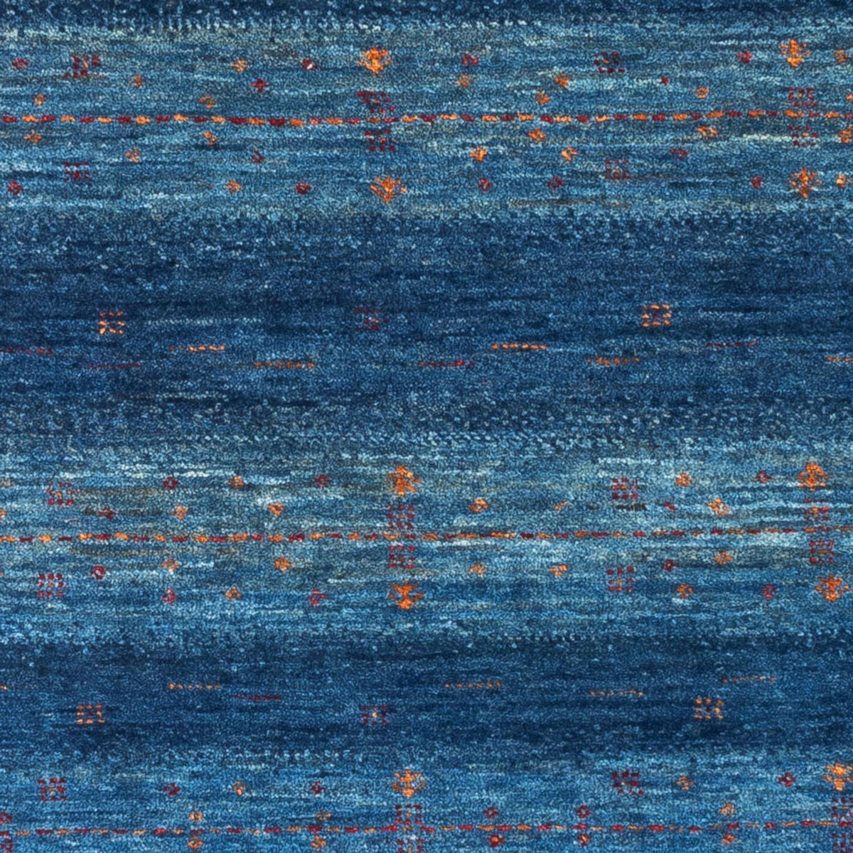 Tappeto Gabbeh - Loribaft Persero - 120 x 85 cm - blu