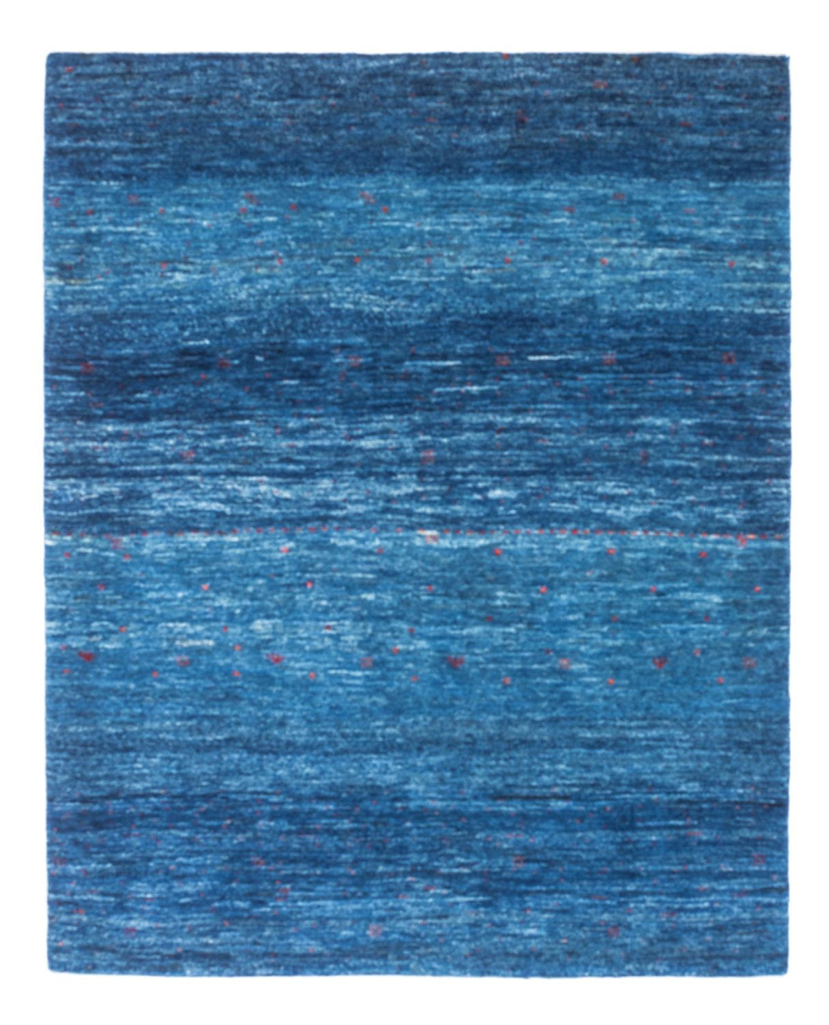 Tappeto Gabbeh - Loribaft Persero - 130 x 100 cm - blu
