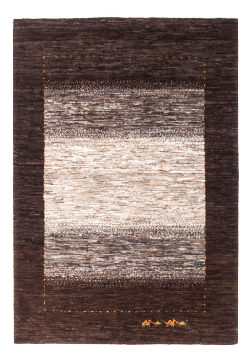 Tappeto Gabbeh - Loribaft Persero - 154 x 103 cm - grigio