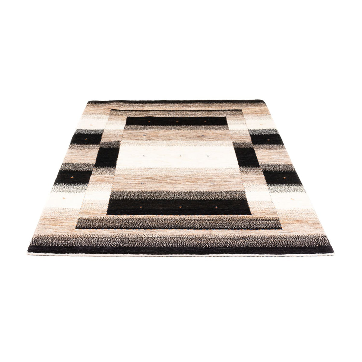 Tappeto Gabbeh - Loribaft Persero - 184 x 126 cm - grigio