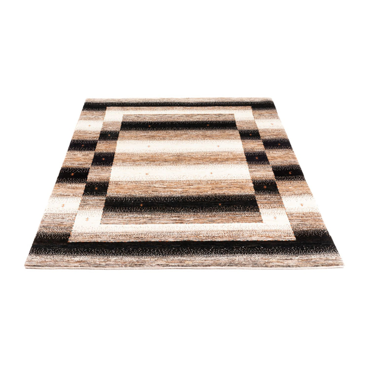 Tappeto Gabbeh - Loribaft Persero - 190 x 125 cm - grigio