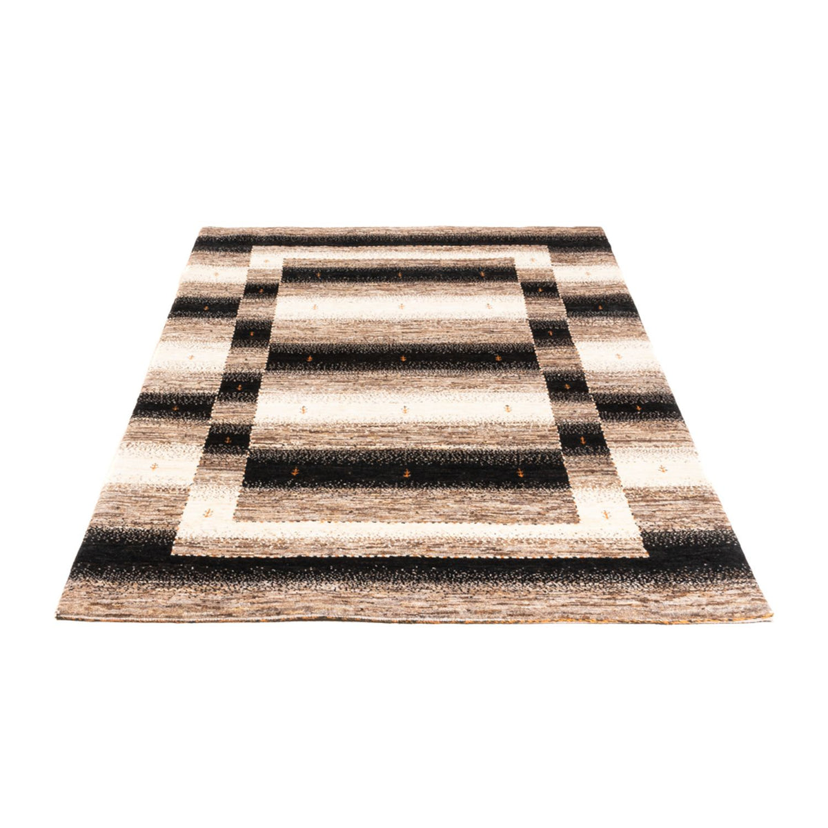Tappeto Gabbeh - Loribaft Persero - 195 x 124 cm - grigio