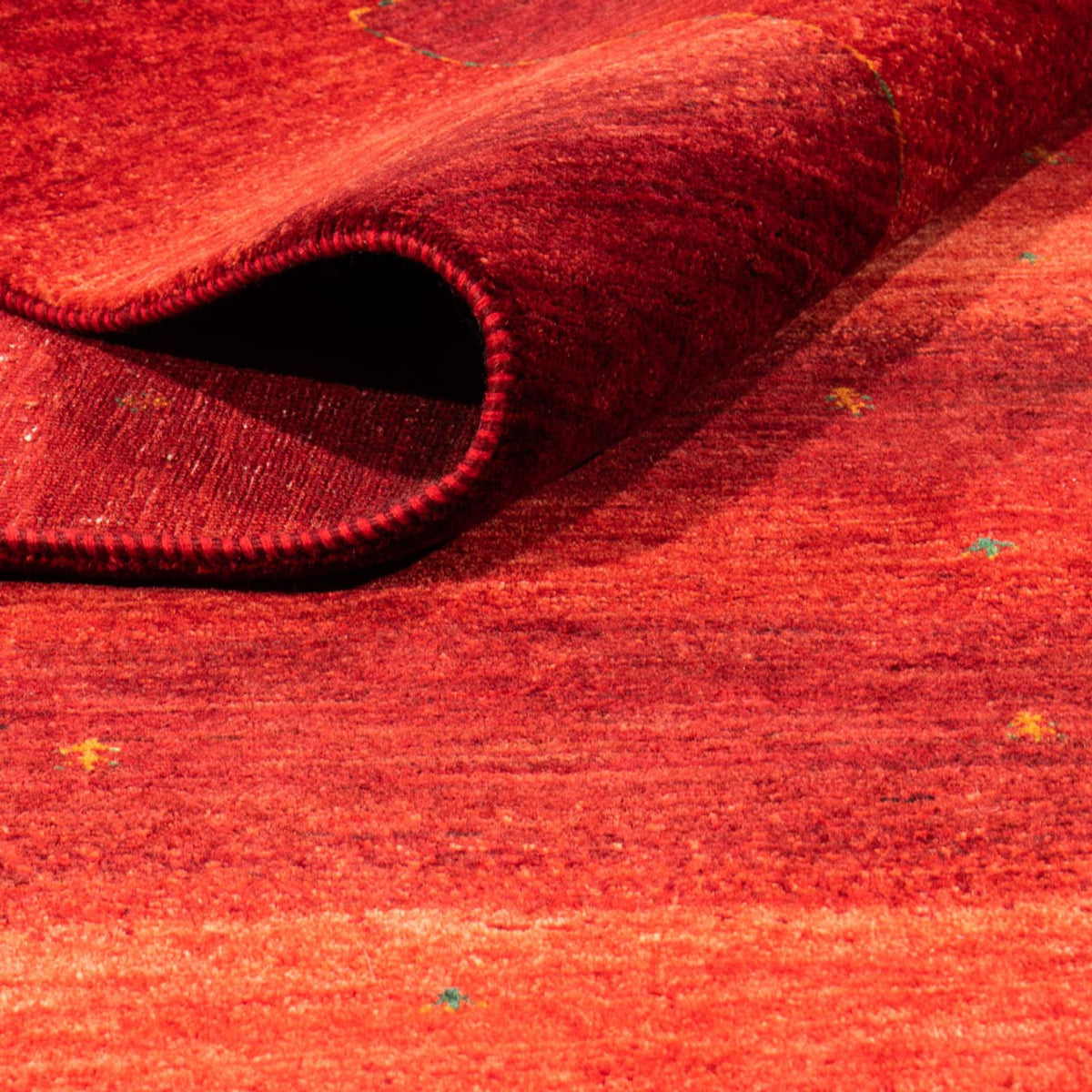 Tappeto Gabbeh - Loribaft Persero - 303 x 210 cm - rosso