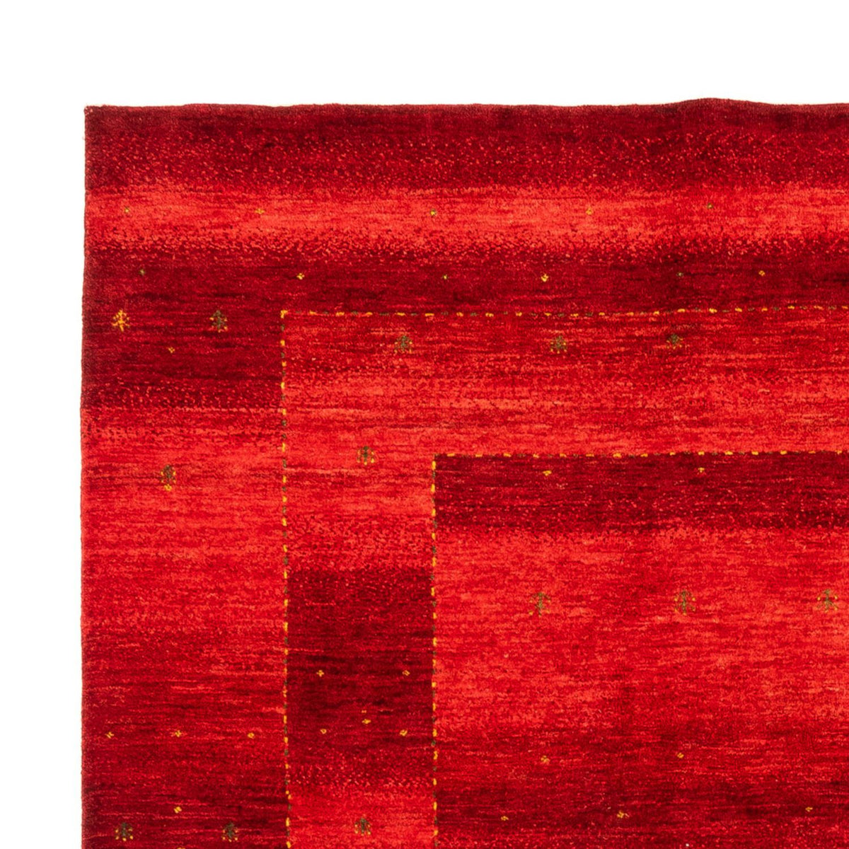 Tappeto Gabbeh - Loribaft Persero - 277 x 217 cm - rosso