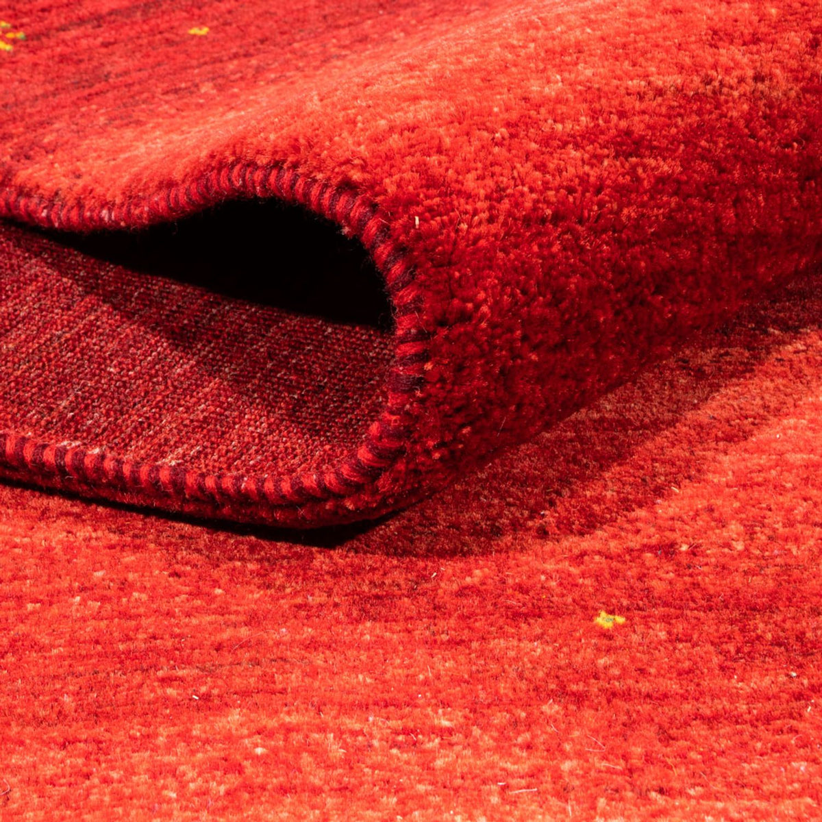 Tappeto Gabbeh - Loribaft Persero - 277 x 217 cm - rosso