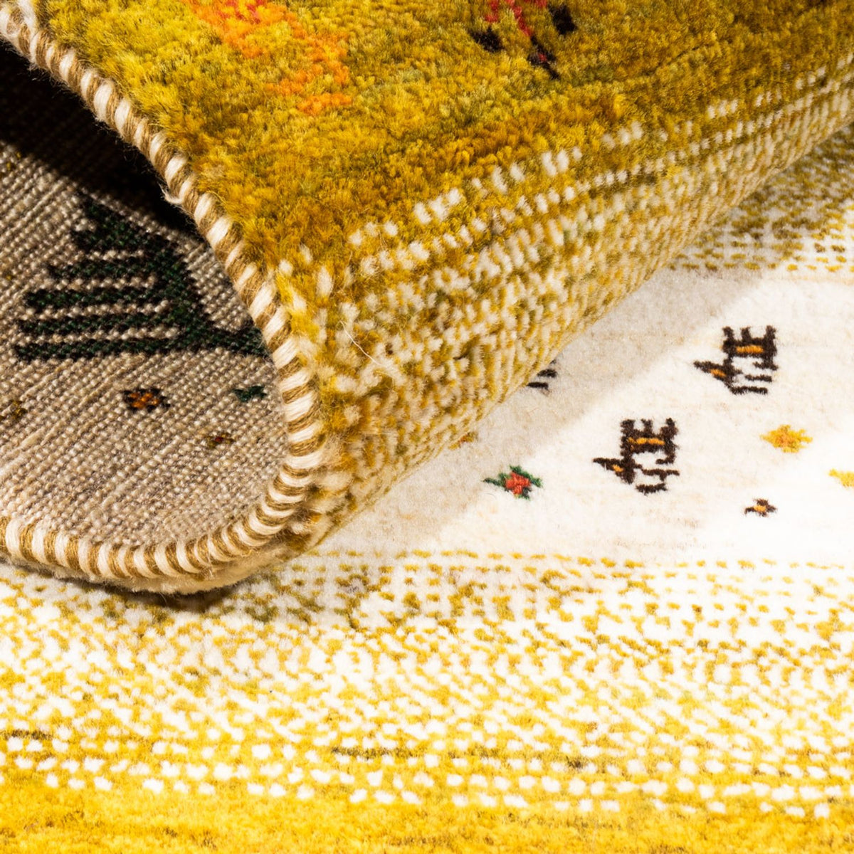 Tappeto Gabbeh - Loribaft Persero - 128 x 82 cm - multicolore