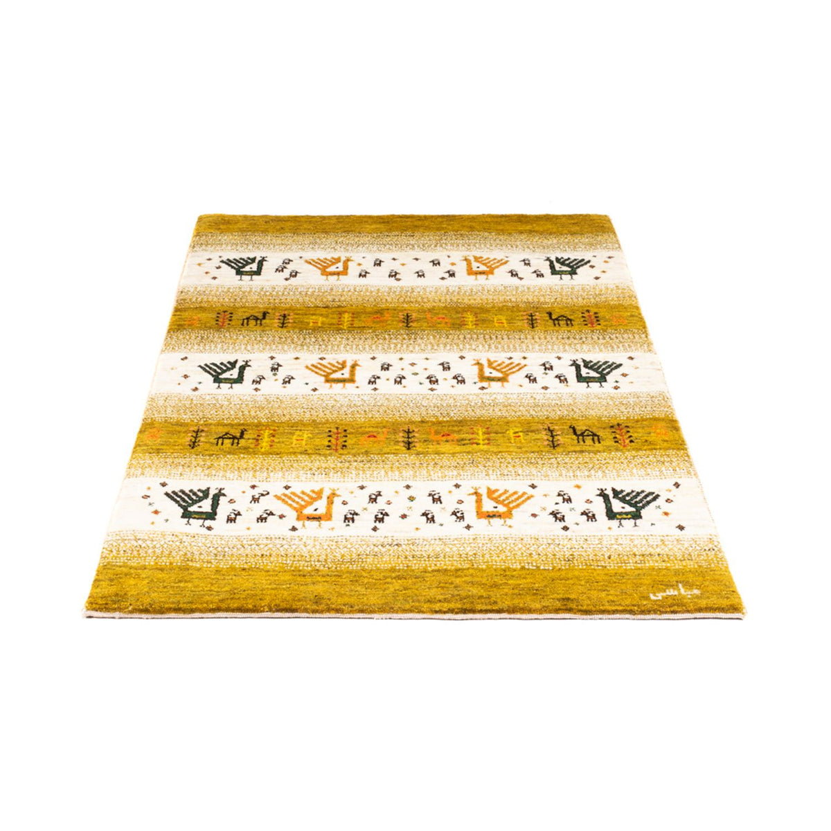 Tappeto Gabbeh - Loribaft Persero - 128 x 82 cm - multicolore