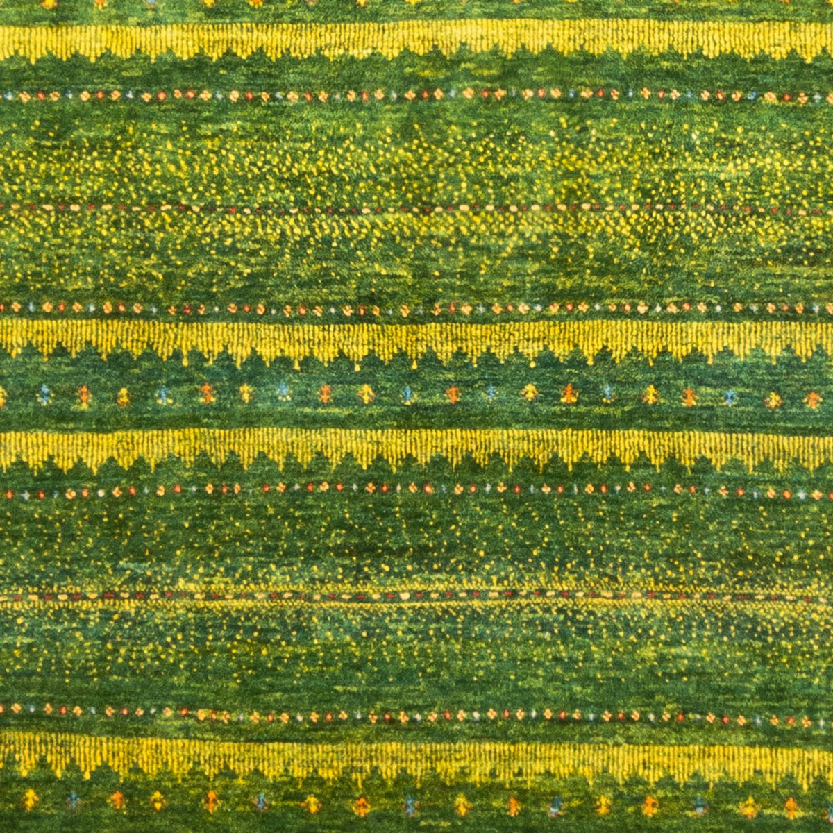 Tappeto Gabbeh - Loribaft Persero - 238 x 180 cm - verde