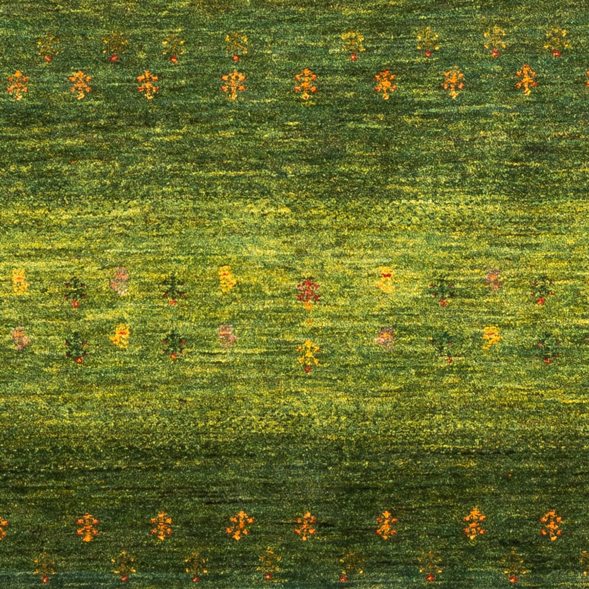 Tappeto Gabbeh - Loribaft Persero - 175 x 123 cm - verde