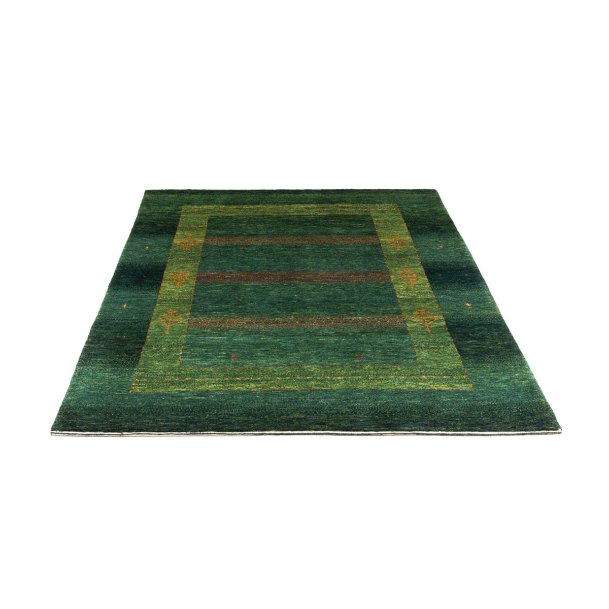 Tappeto Gabbeh - Loribaft Persero - 190 x 132 cm - verde