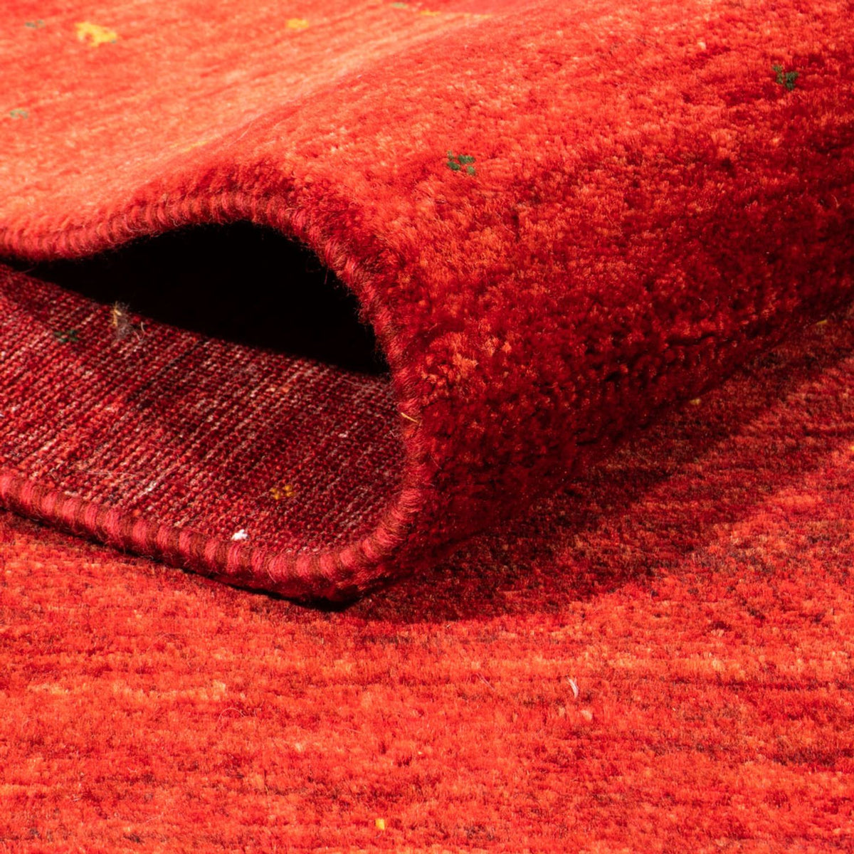 Tappeto Gabbeh - Loribaft Persero - 279 x 219 cm - rosso