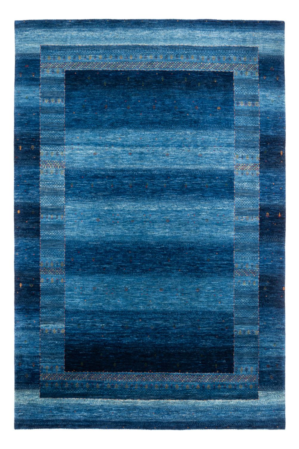 Tappeto Gabbeh - Loribaft Persero - 331 x 228 cm - blu