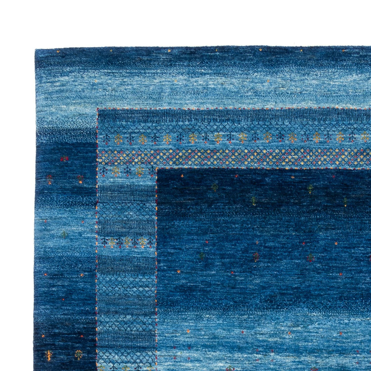 Tappeto Gabbeh - Loribaft Persero - 331 x 228 cm - blu