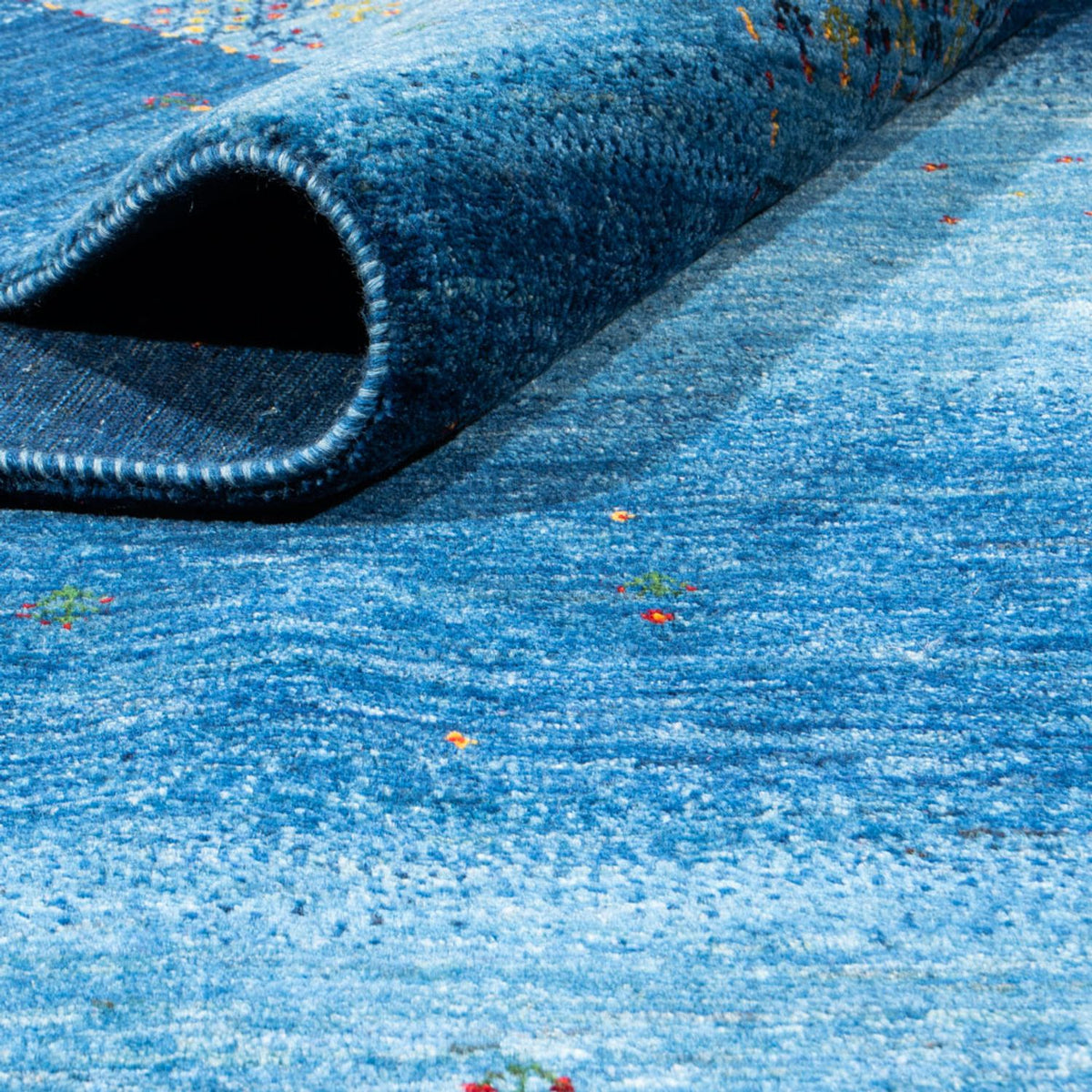 Tappeto Gabbeh - Loribaft Persero - 331 x 228 cm - blu