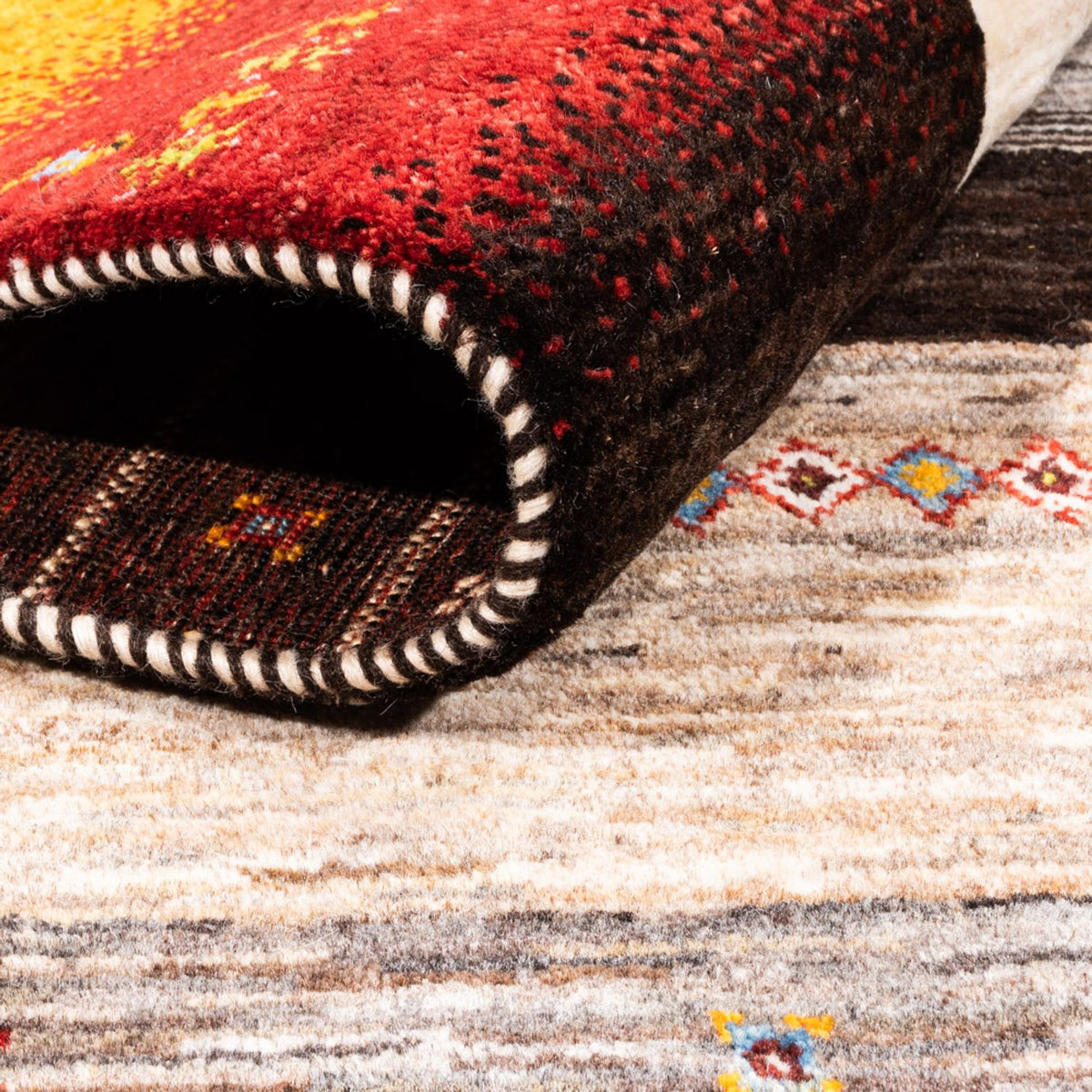 Tappeto Gabbeh - Loribaft Persero - Reale - 244 x 177 cm - naturale