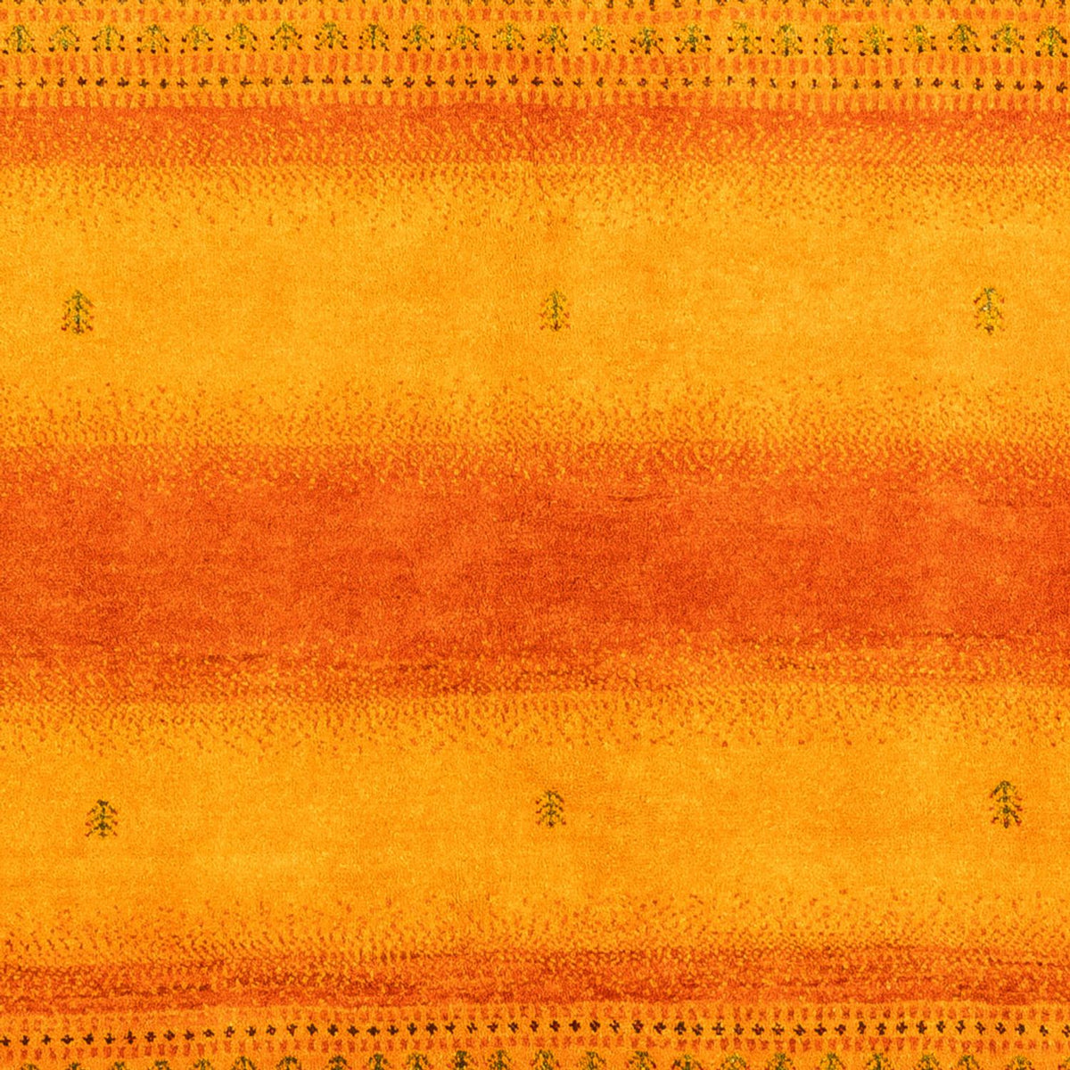 Tappeto Gabbeh - Loribaft Persero - 200 x 154 cm - oro