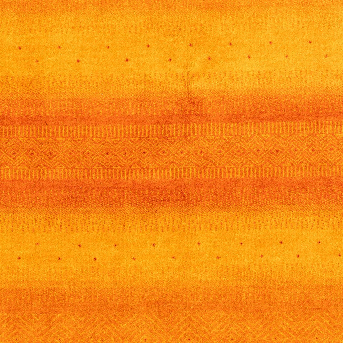 Tappeto Gabbeh - Loribaft Persero - 206 x 150 cm - arancione