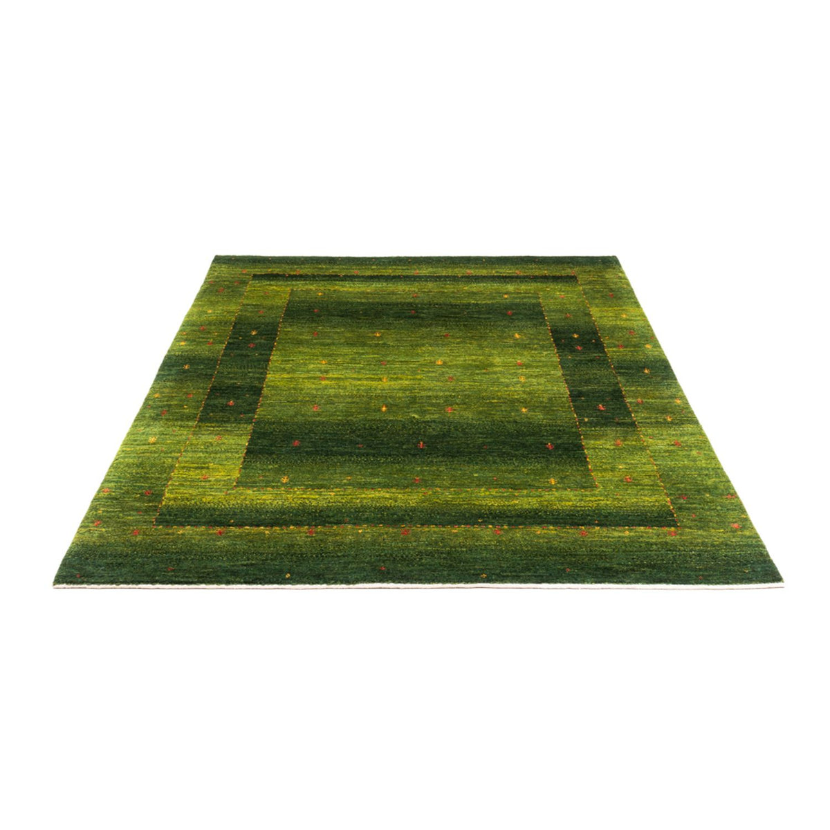 Tappeto Gabbeh - Loribaft Persero - 200 x 150 cm - verde