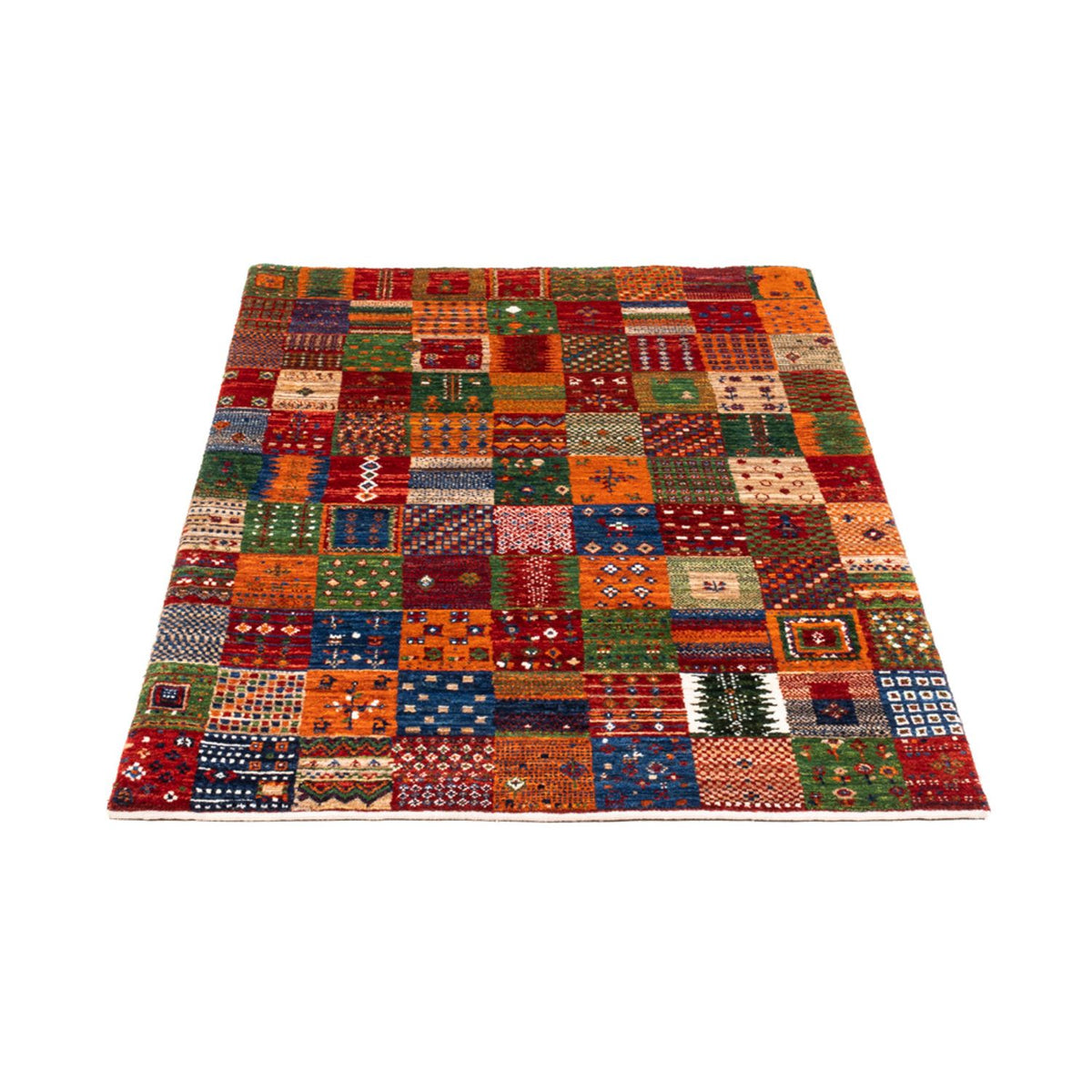 Tappeto Gabbeh - Loribaft Persero - Reale - 137 x 88 cm - multicolore