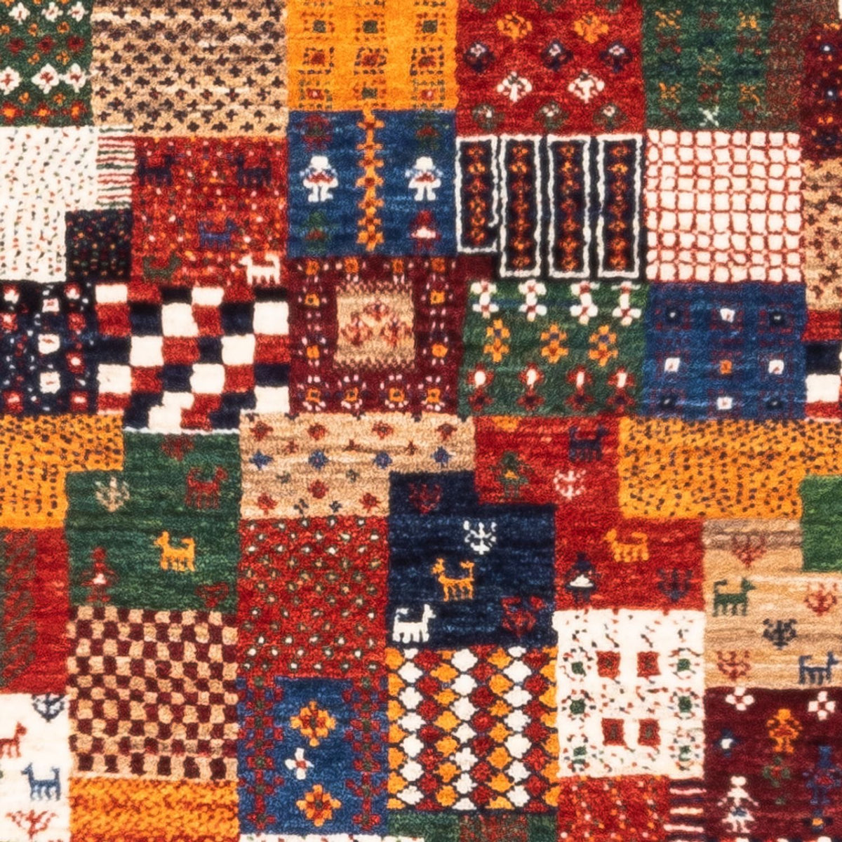 Tappeto Gabbeh - Loribaft Persero - Reale - 128 x 80 cm - multicolore