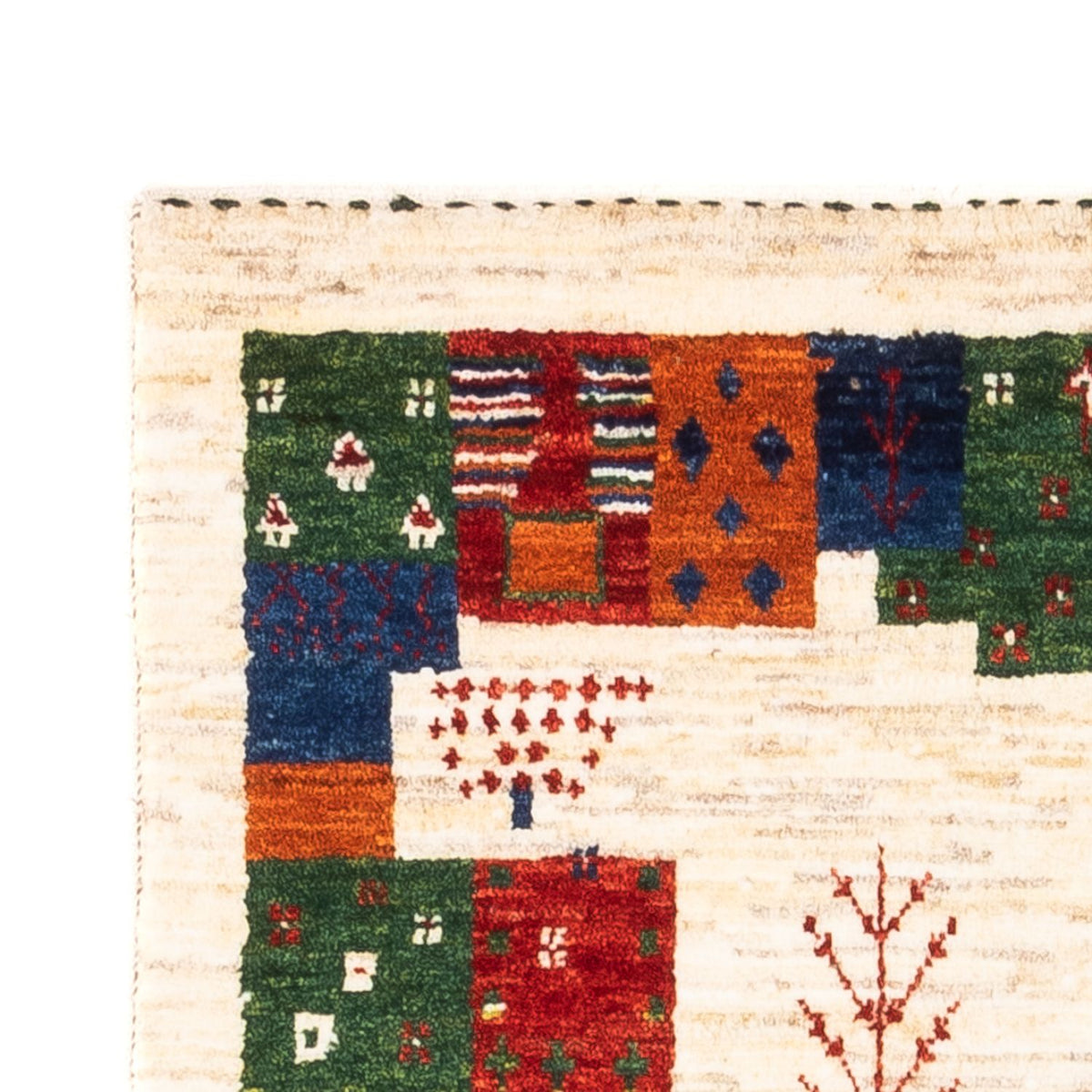 Tappeto Gabbeh - Loribaft Persero - Reale - 135 x 83 cm - multicolore