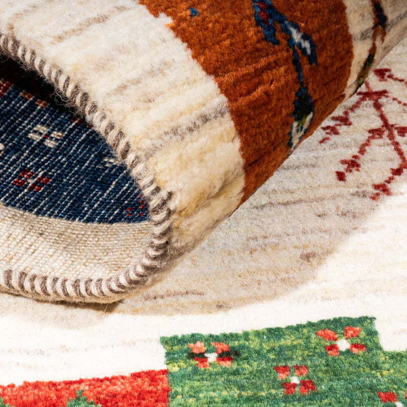 Tappeto Gabbeh - Loribaft Persero - Reale - 135 x 83 cm - multicolore