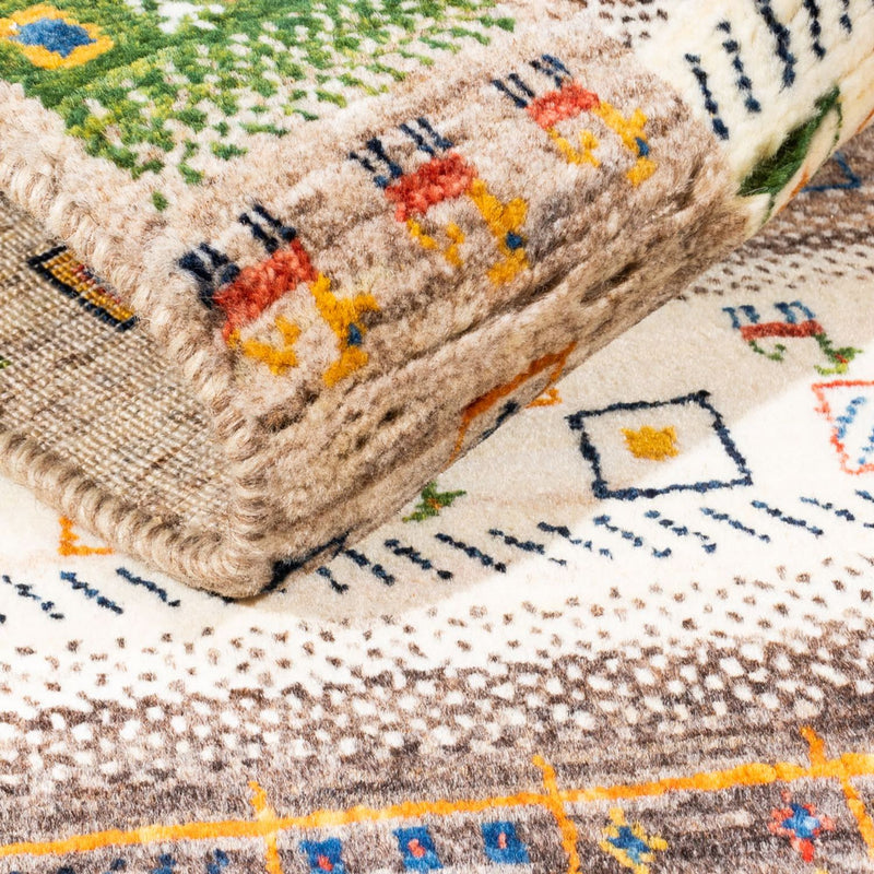 Tappeto Gabbeh - Loribaft Persero - Reale - 135 x 87 cm - multicolore