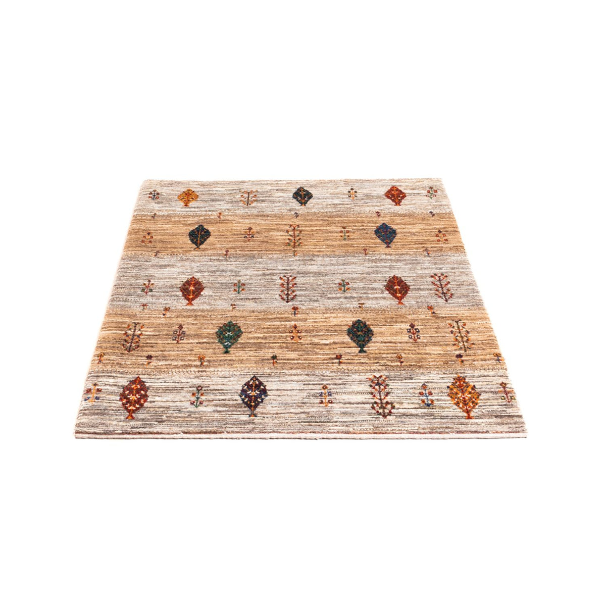 Tappeto Gabbeh - Loribaft Persero - Reale - 125 x 85 cm - grigio