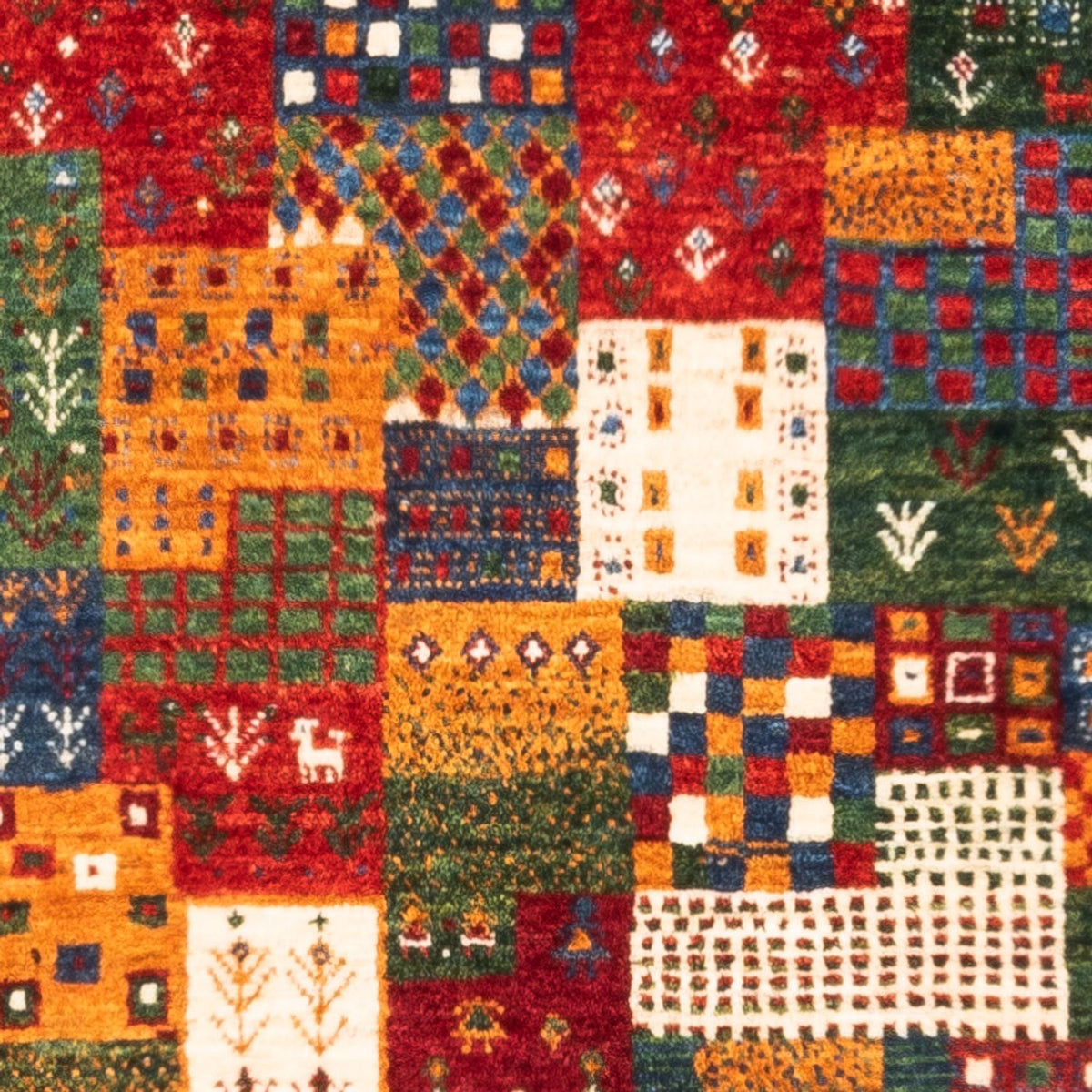 Tappeto Gabbeh - Loribaft Persero - Reale - 134 x 85 cm - multicolore