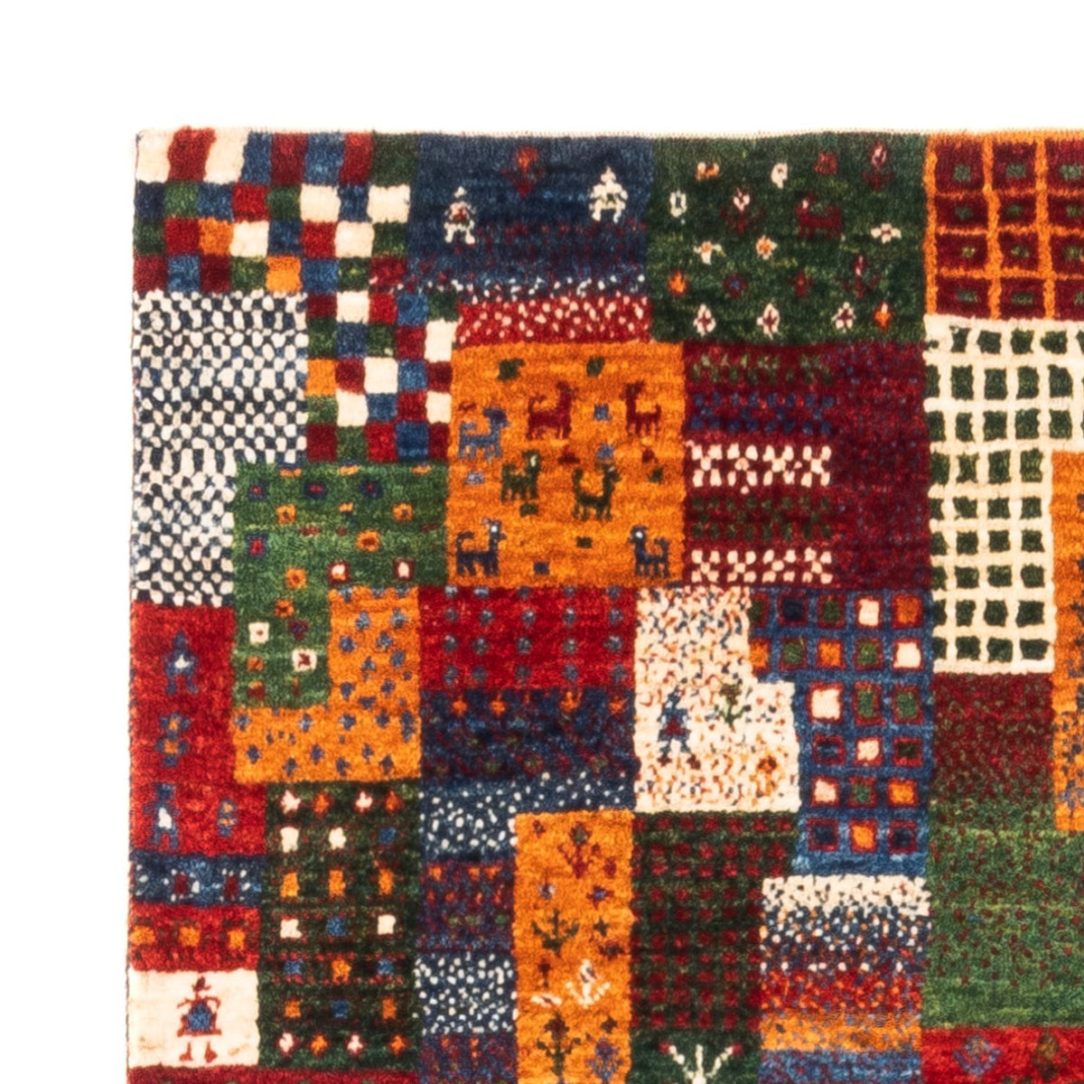 Tappeto Gabbeh - Loribaft Persero - Reale - 134 x 85 cm - multicolore