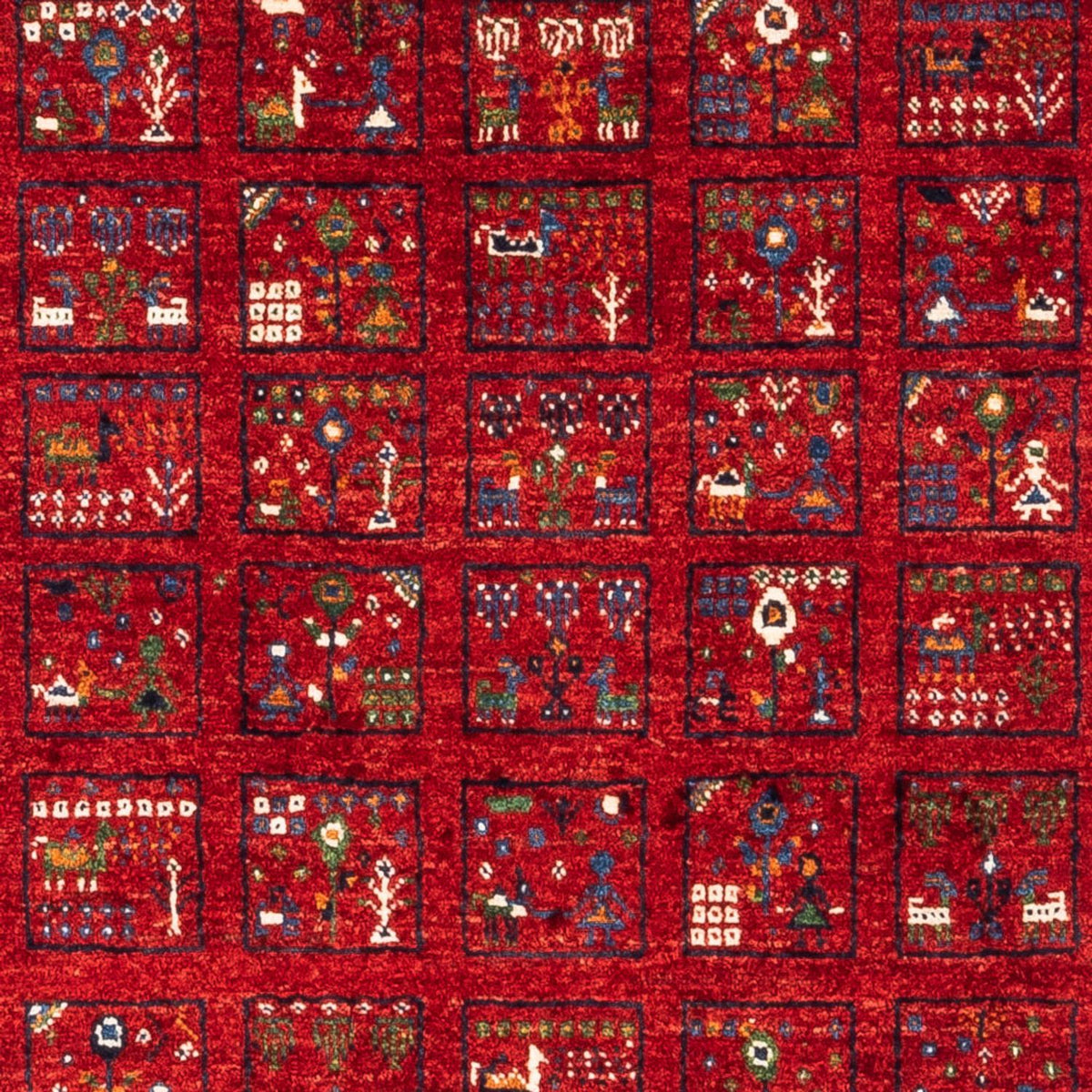 Tappeto Gabbeh - Loribaft Persero - Reale - 124 x 82 cm - multicolore