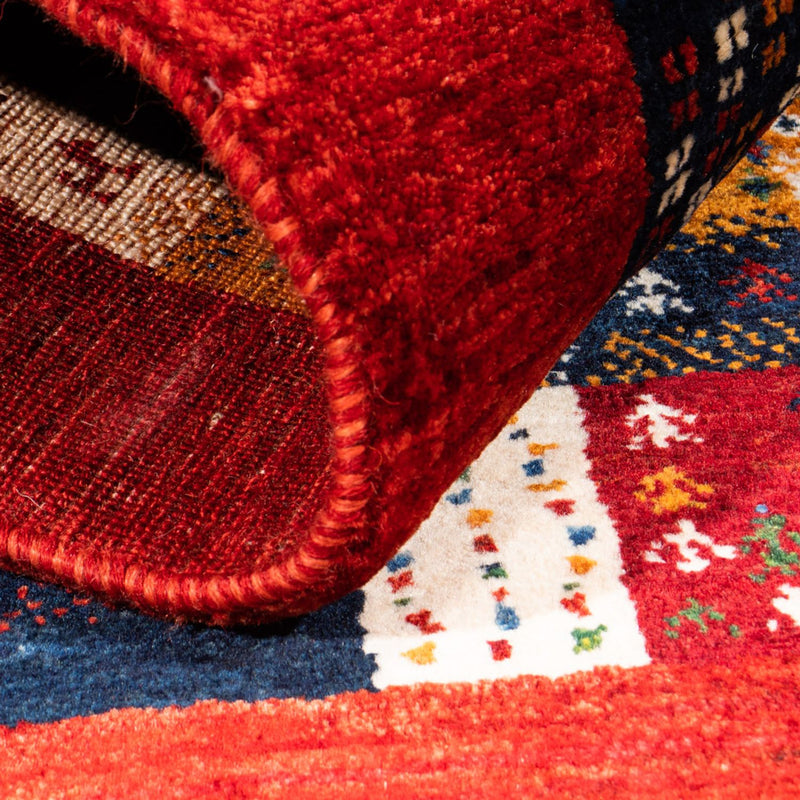 Tappeto Gabbeh - Loribaft Persero - Reale - 127 x 84 cm - multicolore